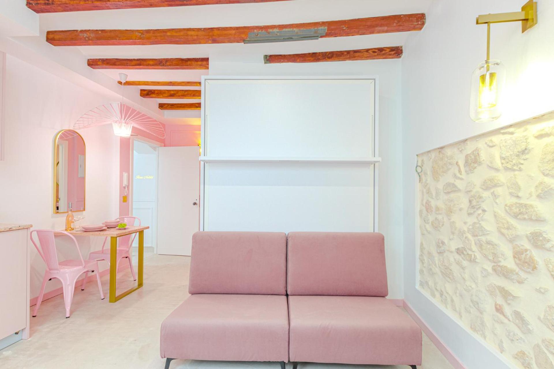 Glamorous Pink Studio In City Center Alicante Buitenkant foto