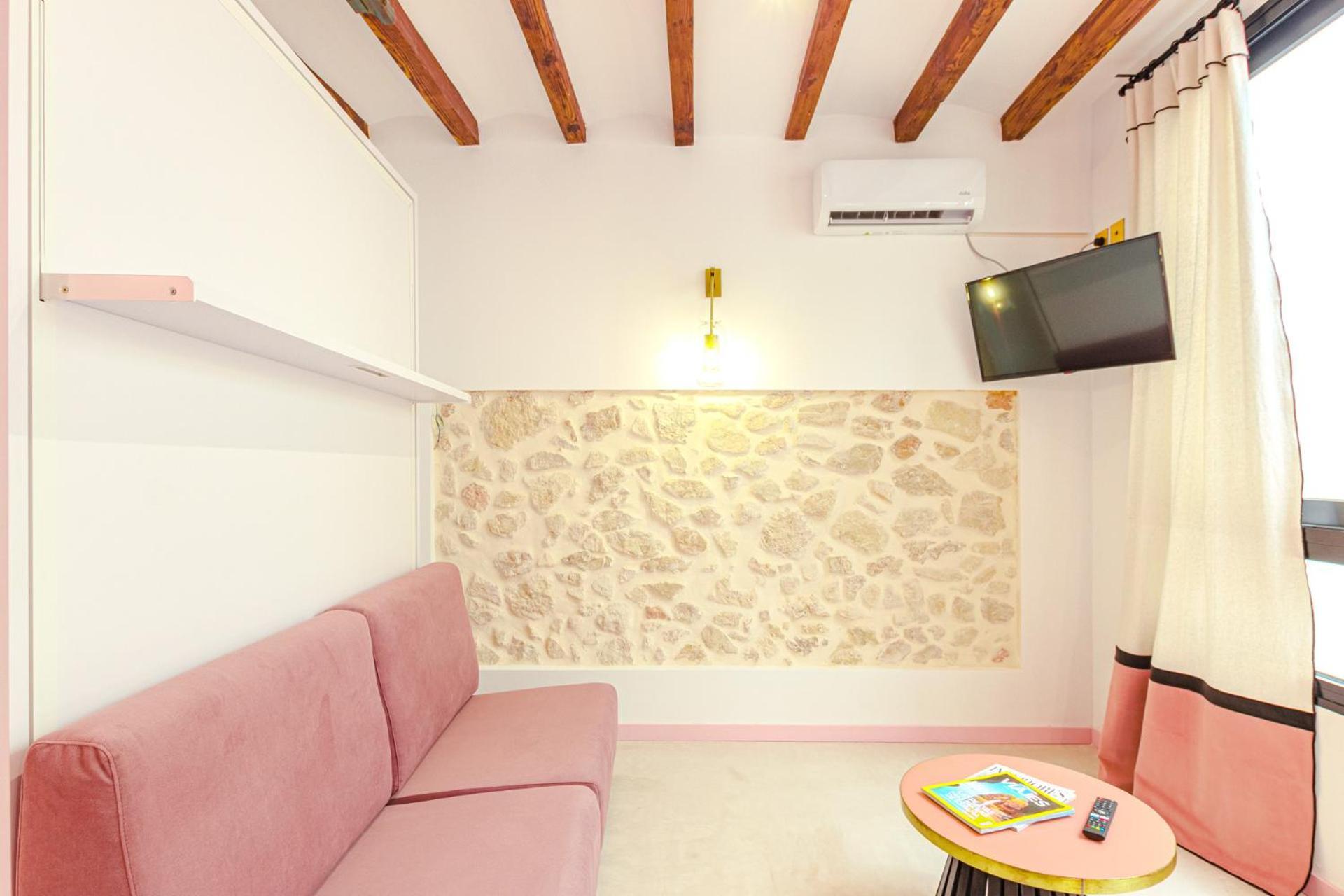 Glamorous Pink Studio In City Center Alicante Buitenkant foto