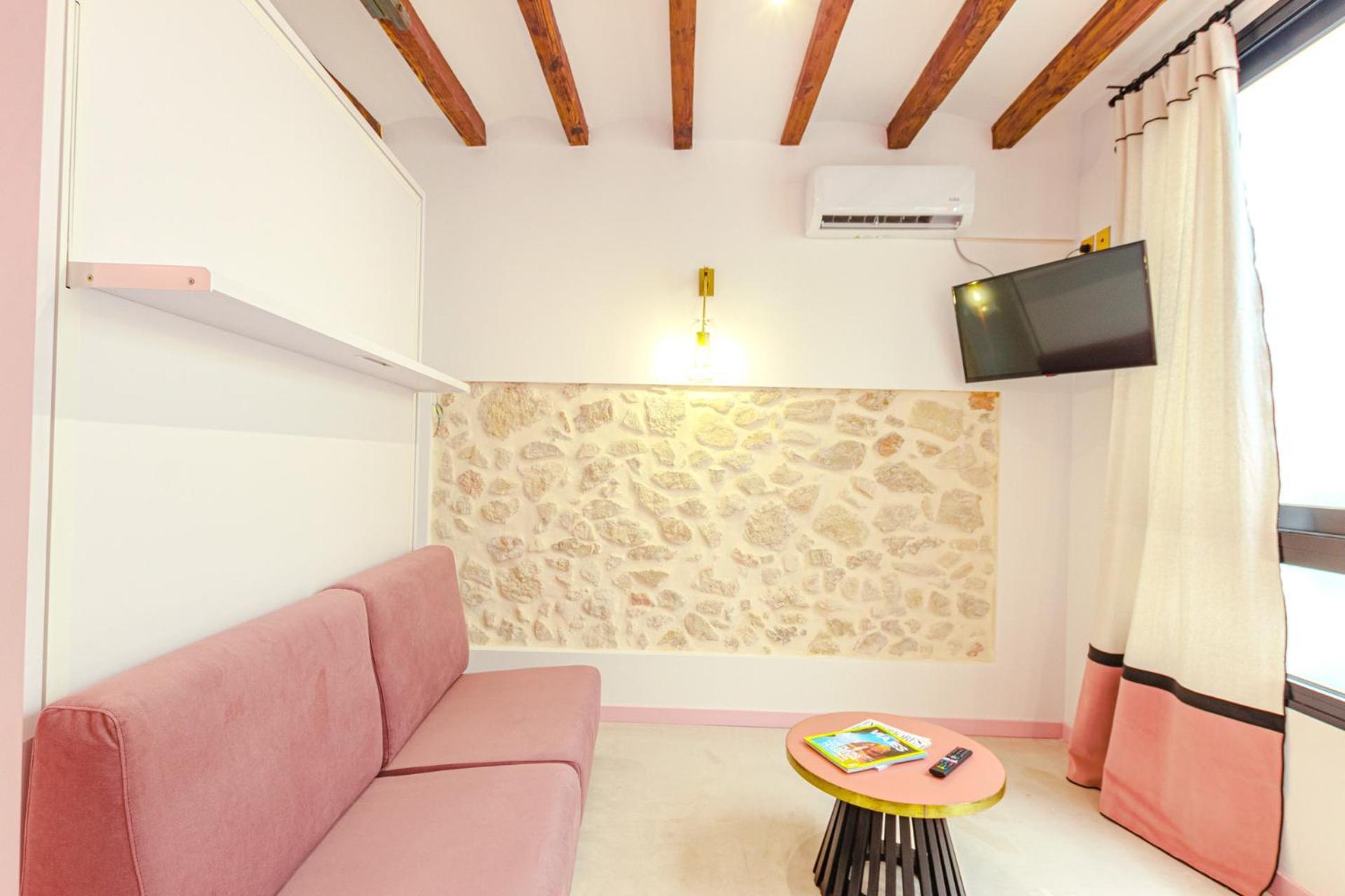 Glamorous Pink Studio In City Center Alicante Buitenkant foto